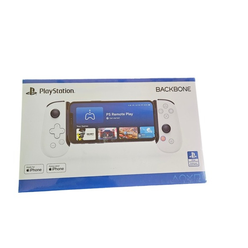 Genuine PlayStation Backbone For iPhone‎ w/ Lightning White | New Sealed , B3